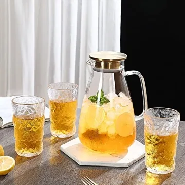 Frcctre Vintage Drinking Glasses - Stylish and Durable Tumblers