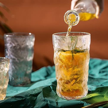 Frcctre Vintage Drinking Glasses - Stylish and Durable Tumblers