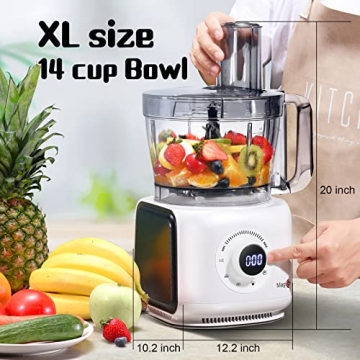 MAGICCOS 14-Cup Food Processor Efficient and Versatile