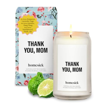 Thank You, Mom Candle - 13.75 oz Premium Soy Wax Gift