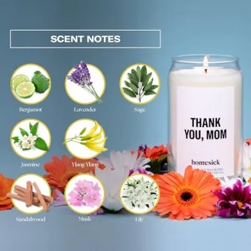 Thank You, Mom Candle - 13.75 oz Premium Soy Wax Gift