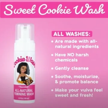 All Natural Sweet Cookie Jar Comforting Feminine Wash for Women