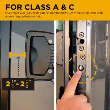 RVLock Atlas Keyless Handle for Motorhomes - Easy Install