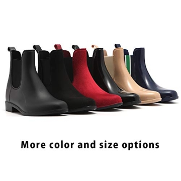 Babaka Waterproof Chelsea Rain Boots for Women