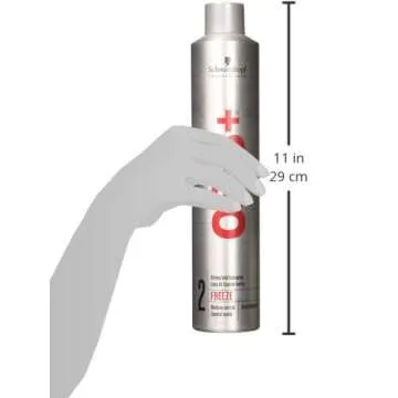 OSiS+ FREEZE Strong Hold Hairspray for All-Day Hold