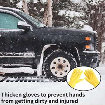 Portable Tire Traction Mats for Snow and Ice