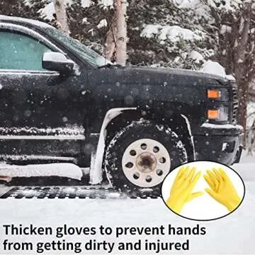 Portable Tire Traction Mats for Snow and Ice