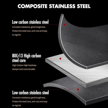 Shi Ba Zi Zuo Kitchen Knife - Professional Stainless Steel Cleaver