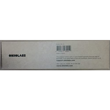 OKIOLABS OKIOCAM S-4K 8MP Webcam & Document Camera 2-in-1 with OKIOPoint Smart Visual Pointer, Document Camera for Teachers, Compatible w PC, Mac, Chromebooks