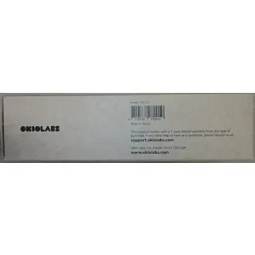 OKIOLABS OKIOCAM S-4K 8MP Webcam & Document Camera 2-in-1 with OKIOPoint Smart Visual Pointer, Document Camera for Teachers, Compatible w PC, Mac, Chromebooks