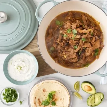 Le Creuset 7.5qt Cast Iron Chef's Oven - Sea Salt