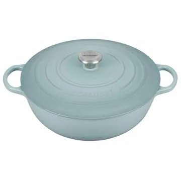 Le Creuset 7.5qt Cast Iron Chef's Oven - Sea Salt