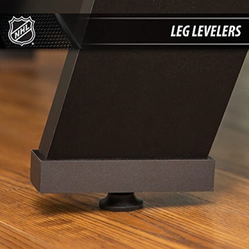 EastPoint Sports NHL 72” Air Attack Air Hockey Table with LED Scoring System – Perfect for Family Game Room, Adult rec Room, basements, Man cave, or Garage