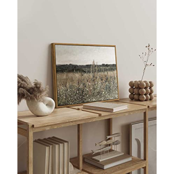 Vintage InSimSea Framed Canvas Wall Art for Home Decor