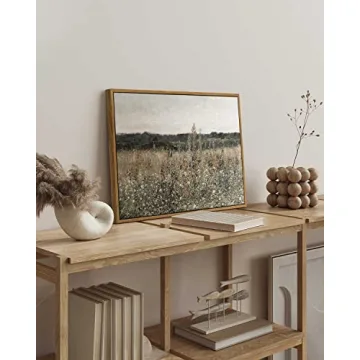 Vintage InSimSea Framed Canvas Wall Art for Home Decor