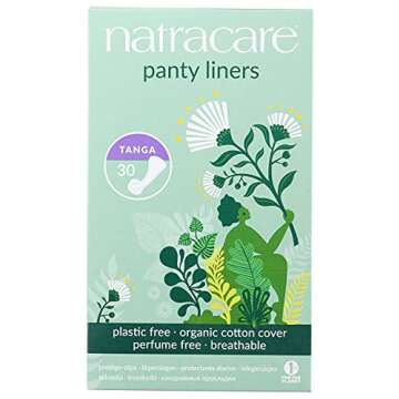 Natracare Natural Panty Liners—Eco-Friendly Organic Cotton