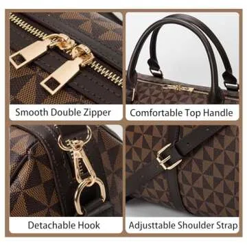 Large Capacity Lightweight Weekender Duffel Bag for Travel