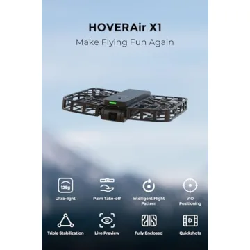 HOVERAir X1 Self-Flying Camera with 2.7K HDR Video