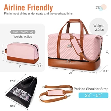 Stylish Weekender Bag for Women Perfect for Travel