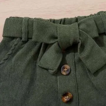 Cute Baby Toddler Girl Turtleneck & Mini Skirt Outfit