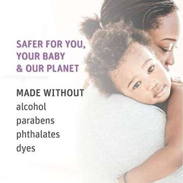 Grab Green 99% Natural Baby Lotion, Dreamy Rosewood Fragrance—with Essential Oils, 8 fl oz (2-Pack), Plant-Based & Biodegradable, Daily Moisturizer