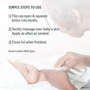 Grab Green 99% Natural Baby Lotion, Dreamy Rosewood Fragrance—with Essential Oils, 8 fl oz (2-Pack), Plant-Based & Biodegradable, Daily Moisturizer