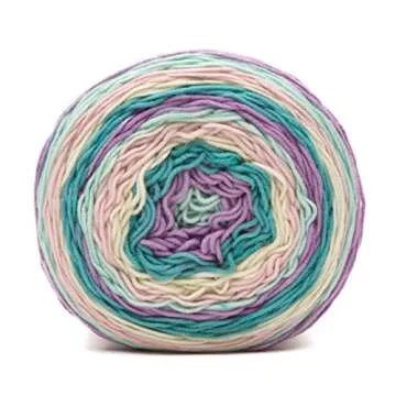 Caron Big Cakes Self Striping Yarn 603 yd/551 m 10.5oz/300 g (Boysenberry) (Boysenberry)