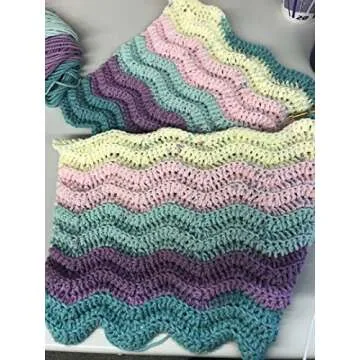 Caron Big Cakes Self Striping Yarn 603 yd/551 m 10.5oz/300 g (Boysenberry) (Boysenberry)