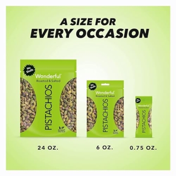 Wonderful Pistachios No Shells, Healthy Snack Pack