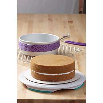 Wilton Performance Pans Aluminum Round Cake Pan, 9 x 2 in., Pack of 2