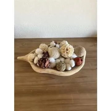 Natural Rattan Ball Decor Filler for Indoor Spaces