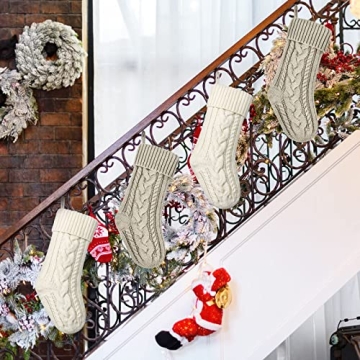 Decorative Knitted Christmas Stockings for Holiday Joy