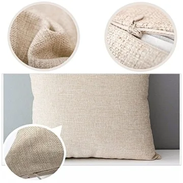 Aremetop Pumpkin Patch Pillow Covers for Cozy Fall Decor