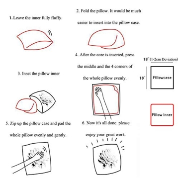 Aremetop Pumpkin Patch Pillow Covers for Cozy Fall Decor