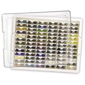 Elizabeth Ward Bead Storage: 82 Piece Organizers for Crafts