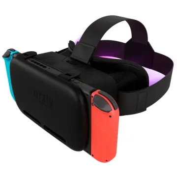 Orzly VR Headset Designed for Nintendo Switch & Switch OLED Console with Adjustable Lens for a Virtu...