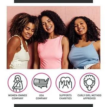 MopTop Anti Frizz Hair Gel for Curly, Wavy Hair