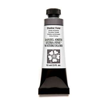 Daniel Smith Extra Fine Watercolor 15ml Paint Tube, Shadow Violet (284600188), 0.5 Fl Oz (Pack of 1)