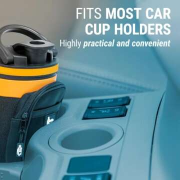 Bottle Caddy™ - The Original Water Bottle Pouch with a Wallet and Phone Holder, ideal for Gym Lovers, Hydro Enthusiasts, Hikers, and Athletes. The Best Water Bottle Accessories for Reusable Bottles