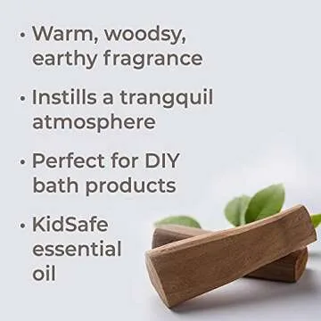 Aromatherapy Sandalwood Essential Oil - 100% Pure, Therapeutic Grade