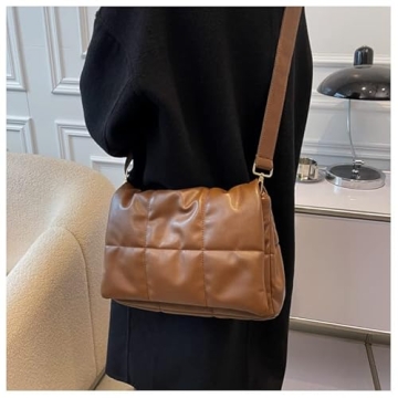 Trendy Quilted Crossbody Bag for Women - Stylish & Spacious
