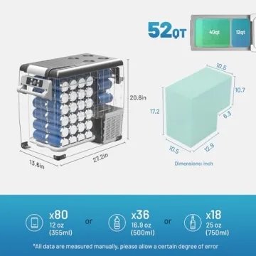 Alpicool CF55 Portable Freezer for Camping and Travel