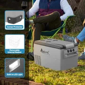 Alpicool CF55 Portable Freezer for Camping and Travel