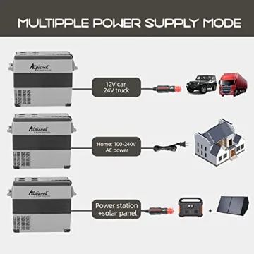 Alpicool CF55 Portable Freezer for Camping and Travel
