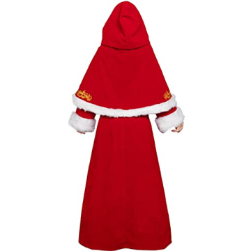 Captivating Mrs Claus Costume Outfit for Women - 3PCS Set