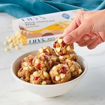 LILY'S White Chocolate No Sugar Added Baking Chips - 9 oz