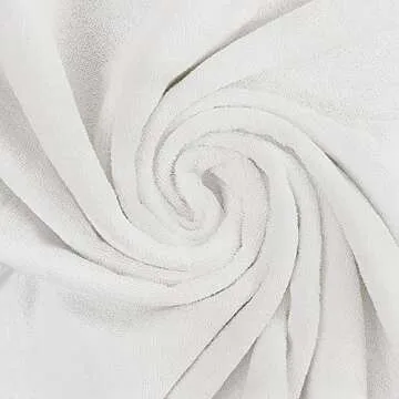 Utopia Towels - Luxurious Jumbo Bath Sheet 2 Piece - 600 GSM (35X70 Inches) 100% Ring Spun Cotton - Highly Absorbent and Quick Dry Extra Large Bath Towel - Super Soft Hotel Quality Towel (White)