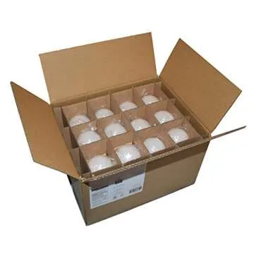 Amazon Basics A19 LED Bright Light Bulb, 60W Equivalent, 9W, E26 Base, 5000K Daylight White, Non-Dimmable, 24-Pack