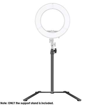 Neewer Adjustable Tabletop Light Stand for Ring Light