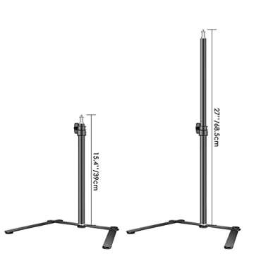 Neewer Adjustable Tabletop Light Stand for Ring Light